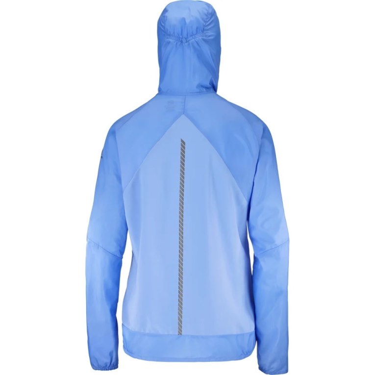 Chaquetas Shell Salomon Bonatti Cross Viento Mujer Azules Claro | MX NTDA103